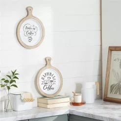 Grayson Lane 13.7-in H X 11.75-in W Farmhouse Kitchen Metal Wall Accent - Set Of 2 -GRAYSON LANE SHOP 330941576 AlternateImage2