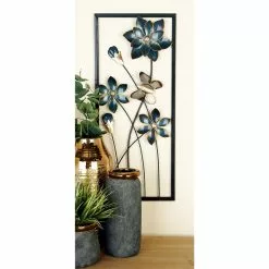 Grayson Lane 28-in H X 12-in W Traditional Floral Metal Wall Accent - Set Of 2 11 Grayson Lane 28-in H X 12-in W Traditional Floral Metal Wall Accent - Set Of 2 -GRAYSON LANE SHOP 330941590 AlternateImage3