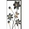 Grayson Lane 28-in H X 12-in W Traditional Floral Metal Wall Accent - Set Of 2