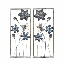 Grayson Lane 28-in H X 12-in W Traditional Floral Metal Wall Accent - Set Of 2 8 Grayson Lane 28-in H X 12-in W Traditional Floral Metal Wall Accent - Set Of 2 -GRAYSON LANE SHOP 330941590 AlternateImage8