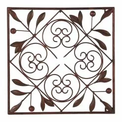 Grayson Lane 14-in H X 14-in W Rustic Metal Wall Accent - Set Of 4 9 Grayson Lane 14-in H X 14-in W Rustic Metal Wall Accent - Set Of 4 -GRAYSON LANE SHOP 330941599 AlternateImage7
