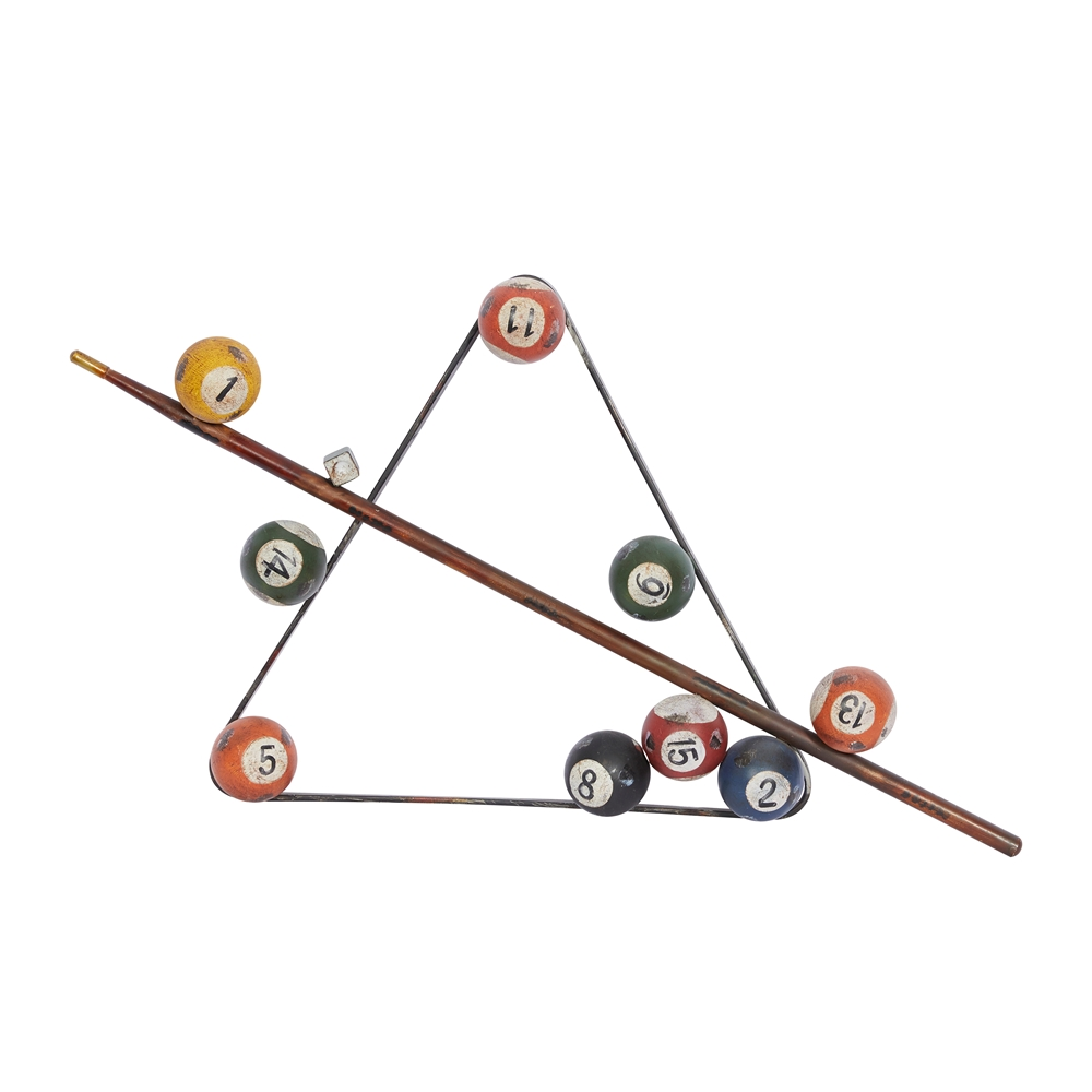 Grayson Lane 15-in H X 30-in W Eclectic Entertainment Metal Wall Accent 4 Grayson Lane 15-in H X 30-in W Eclectic Entertainment Metal Wall Accent - Image 4