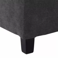 Grayson Lane Modern Grey Polyester Square Ottoman -GRAYSON LANE SHOP 330941646 AlternateImage4
