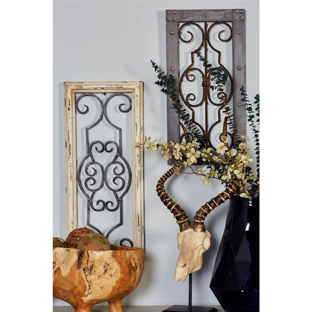 Grayson Lane 20-in H X 10-in W Ornamental Wood Wall Accent 2 Grayson Lane 20-in H X 10-in W Ornamental Wood Wall Accent - Image 2
