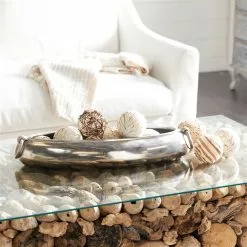 Grayson Lane White/Beige Natural Orbs And Vase Fillers - 2-Pack -GRAYSON LANE SHOP 330942231 AlternateImage1