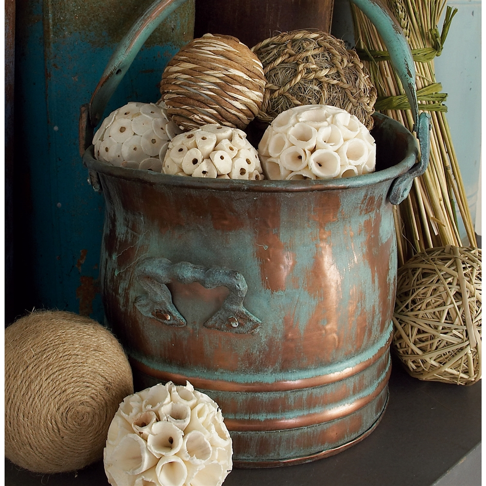 Grayson Lane Brown/Beige Natural Orbs And Vase Fillers - 2-Pack 1 Grayson Lane Brown/Beige Natural Orbs And Vase Fillers - 2-Pack