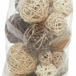 Grayson Lane Brown/Beige Natural Orbs And Vase Fillers - 2-Pack 8 Grayson Lane Brown/Beige Natural Orbs And Vase Fillers - 2-Pack -GRAYSON LANE SHOP 330942239 AlternateImage2