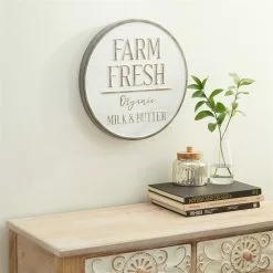 Grayson Lane 15.85-in H X 15.85-in W Farmhouse Metal Wall Accent -GRAYSON LANE SHOP 330942253 AlternateImage2