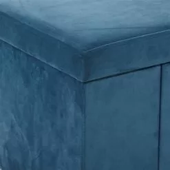 Grayson Lane Modern Turquoise Polyester Square Integrated Storage Ottoman 11 Grayson Lane Modern Turquoise Polyester Square Integrated Storage Ottoman -GRAYSON LANE SHOP 330942288 AlternateImage4