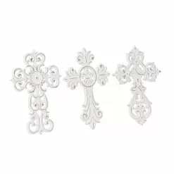 Grayson Lane 16-in H X 11.75-in W Religious/Spiritual Wood Wall Accent - Set Of 3 -GRAYSON LANE SHOP 330942291 AlternateImage7