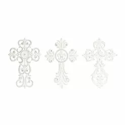 Grayson Lane 16-in H X 11.75-in W Religious/Spiritual Wood Wall Accent - Set Of 3 -GRAYSON LANE SHOP 330942291 MainImage 001