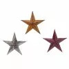 Grayson Lane 12.5-in H X 12.5-in W Stars Metal Wall Accent - Set Of 3