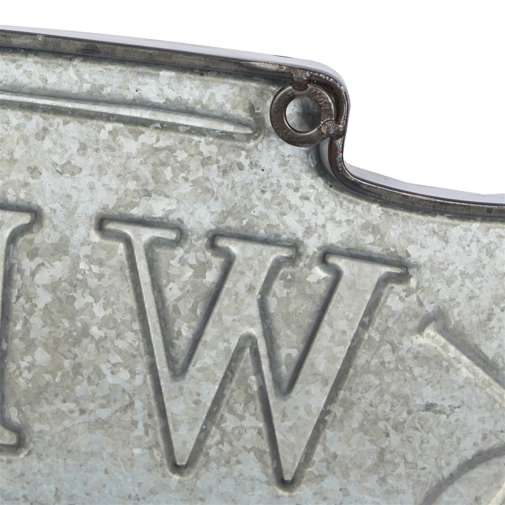 Grayson Lane 11-in H X 36-in W Coastal Metal Wall Accent 2 Grayson Lane 11-in H X 36-in W Coastal Metal Wall Accent - Image 2