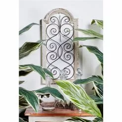Grayson Lane 20-in H X 10-in W Vintage Ornamental Wood Wall Accent 12 Grayson Lane 20-in H X 10-in W Vintage Ornamental Wood Wall Accent -GRAYSON LANE SHOP 330942329 AlternateImage2