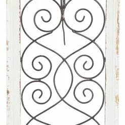 Grayson Lane 20-in H X 10-in W Vintage Ornamental Wood Wall Accent 11 Grayson Lane 20-in H X 10-in W Vintage Ornamental Wood Wall Accent -GRAYSON LANE SHOP 330942329 AlternateImage5