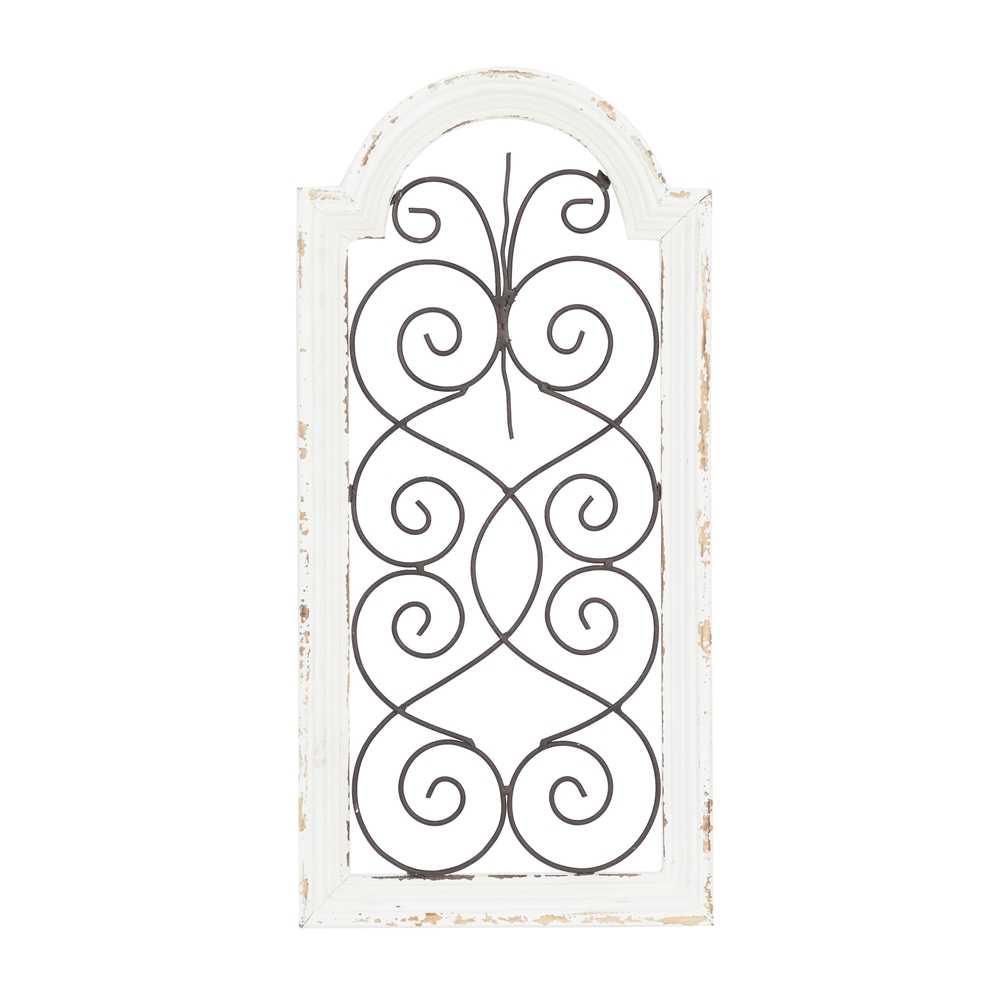 Grayson Lane 20-in H X 10-in W Vintage Ornamental Wood Wall Accent 1 Grayson Lane 20-in H X 10-in W Vintage Ornamental Wood Wall Accent