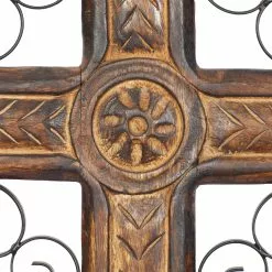 Grayson Lane 24-in H X 14.5-in W Religious/Spiritual Wood Wall Accent