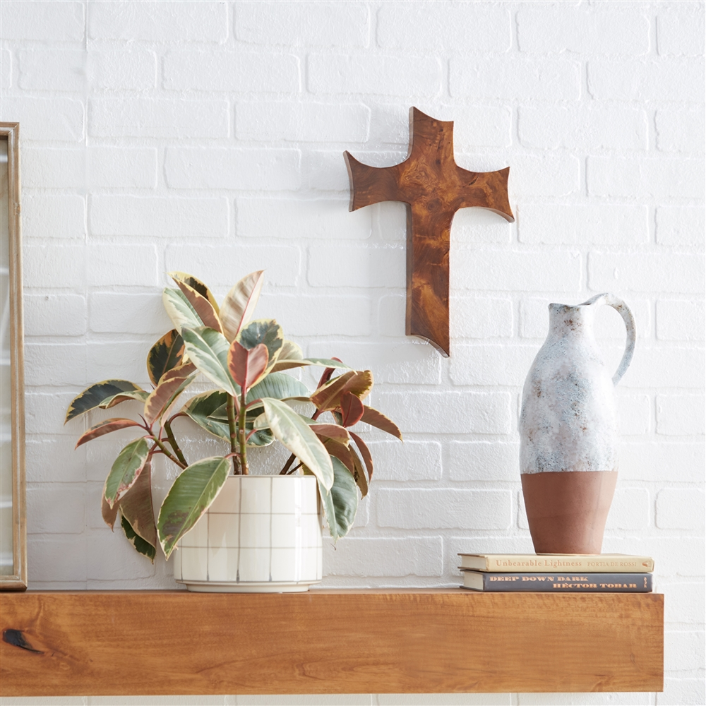 Grayson Lane 14-in H X 9.5-in W Religious/Spiritual Wood Wall Accent 6 Grayson Lane 14-in H X 9.5-in W Religious/Spiritual Wood Wall Accent - Image 6