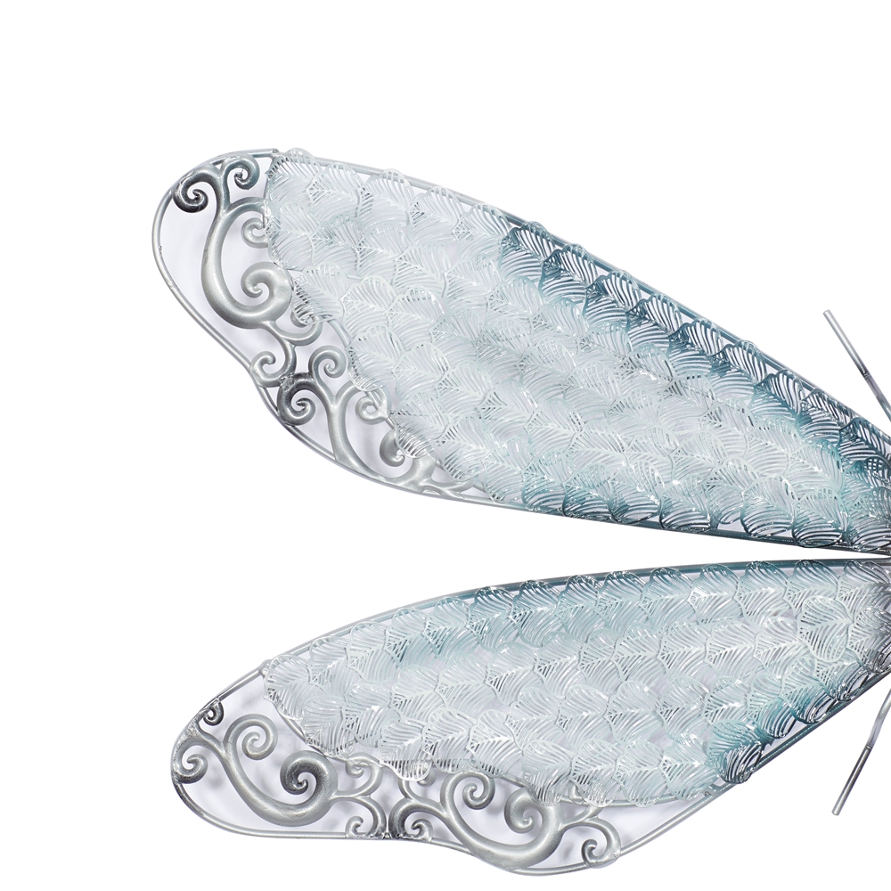 Grayson Lane 16-in H X 25-in W Dragonfly Metal Wall Accent 3 Grayson Lane 16-in H X 25-in W Dragonfly Metal Wall Accent - Image 3