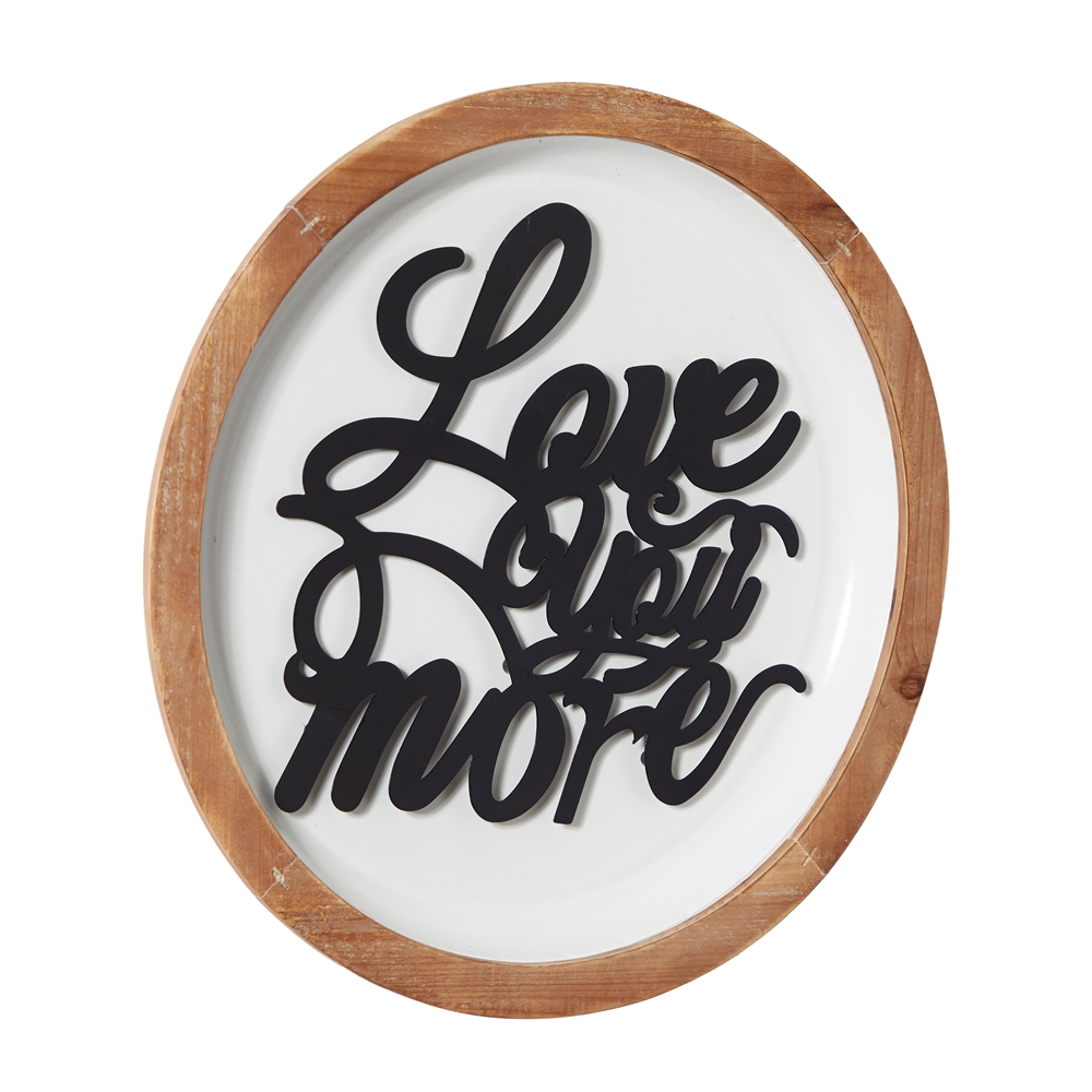 Grayson Lane 17-in H X 17-in W Farmhouse Metal Wall Accent 6 Grayson Lane 17-in H X 17-in W Farmhouse Metal Wall Accent - Image 6