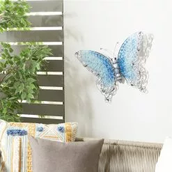 Grayson Lane 16-in H X 21-in W Butterfly Metal Wall Accent -GRAYSON LANE SHOP 330942563 AlternateImage2