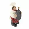 Grayson Lane Traditional Multicoloured MDF Chef With Chalkboard Tabletop Decoration