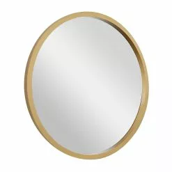 Grayson Lane 42-in X 42-in Round Gold Contemporary Wall Mirror -GRAYSON LANE SHOP 330944694 AlternateImage5