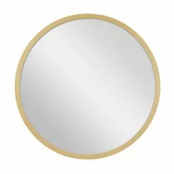 Grayson Lane 42-in X 42-in Round Gold Contemporary Wall Mirror -GRAYSON LANE SHOP 330944694 MainImage 001
