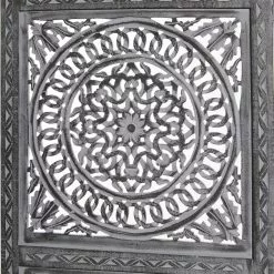 Grayson Lane 3-Panel Black Wood Folding Contemporary/M Room Divider -GRAYSON LANE SHOP 330944722 AlternateImage4