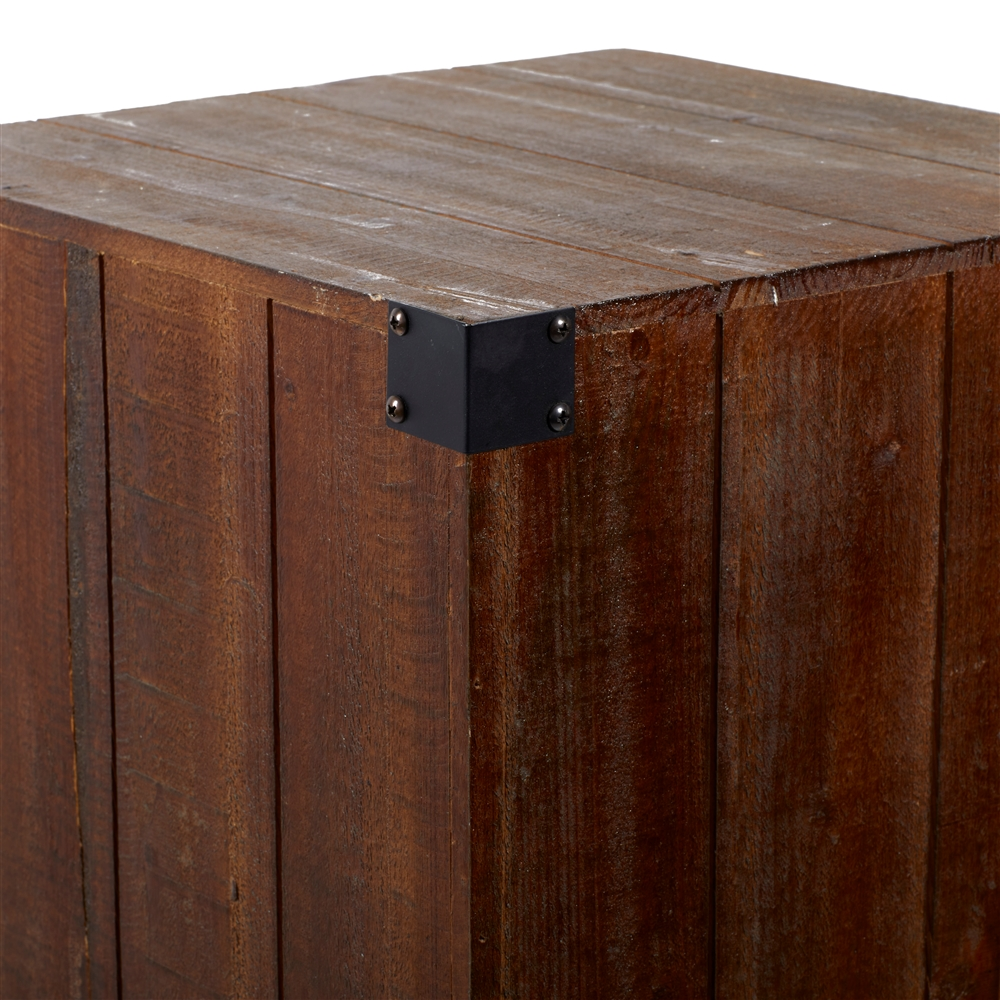 Grayson Lane Brown Wood Accent Table Set - 5-Piece 4 Grayson Lane Brown Wood Accent Table Set - 5-Piece - Image 4