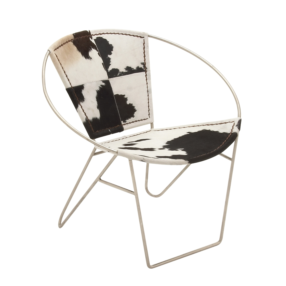 Grayson Lane Modern Black And White Accent Chair 2 Grayson Lane Modern Black And White Accent Chair - Image 2