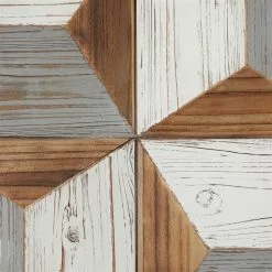 Grayson Lane 19-in X 40-in Abstract Metal Wall Accent - Set Of 2