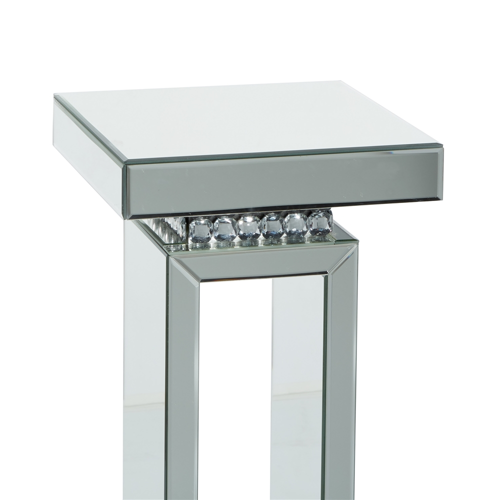 Grayson Lane Silver Glam Mirror Square End Table 4 Grayson Lane Silver Glam Mirror Square End Table - Image 4