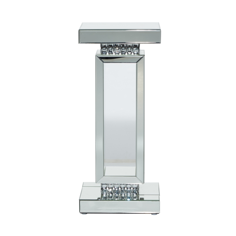 Grayson Lane Silver Glam Mirror Square End Table 2 Grayson Lane Silver Glam Mirror Square End Table - Image 2