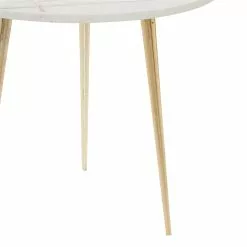 Grayson Lane White Stone Round End Table 9 Grayson Lane White Stone Round End Table -GRAYSON LANE SHOP 330944747 AlternateImage4