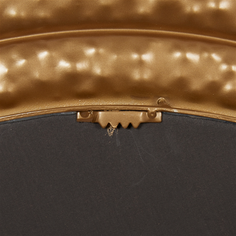 Grayson Lane 39.25-in X 39.25-in Round Gold Framed Wall Mirror 2 Grayson Lane 39.25-in X 39.25-in Round Gold Framed Wall Mirror - Image 2