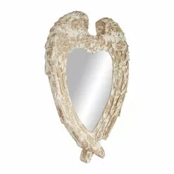 Grayson Lane 44-in X 31.5-in Oval White Framed Wall Mirror 8 Grayson Lane 44-in X 31.5-in Oval White Framed Wall Mirror -GRAYSON LANE SHOP 330944811 AlternateImage5