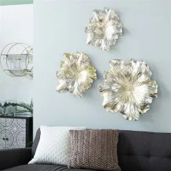 Grayson Lane 17-in, 19-in And 26-in Gold Floral And Botanical Wood Wall Accent - Set Of 3 11 Grayson Lane 17-in, 19-in And 26-in Gold Floral And Botanical Wood Wall Accent - Set Of 3 -GRAYSON LANE SHOP 330944832 AlternateImage3