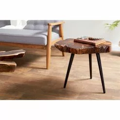 Grayson Lane Dark Brown Wood Live Edge End Table -GRAYSON LANE SHOP 330944844 AlternateImage1