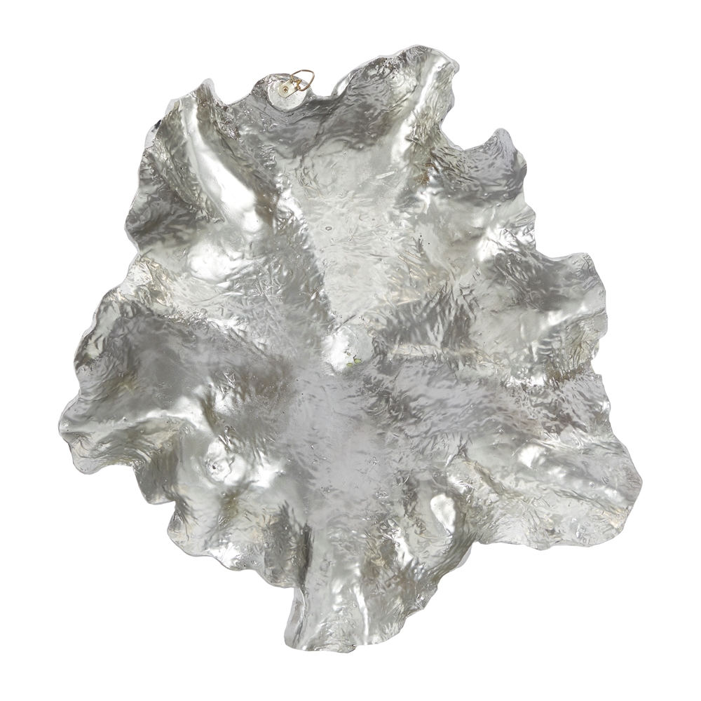 Grayson Lane 17-in, 19-in And 26-in Silver Floral And Botanical Metal Wall Accent - Set Of 3 7 Grayson Lane 17-in, 19-in And 26-in Silver Floral And Botanical Metal Wall Accent - Set Of 3 - Image 7