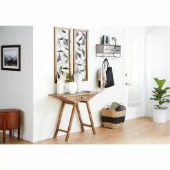 Grayson Lane 20-in X 17-in Rustic Brown Round Stool -GRAYSON LANE SHOP 330944860 AlternateImage8