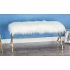 Grayson Lane 20-in X 42-in Industrial White Accent Bench