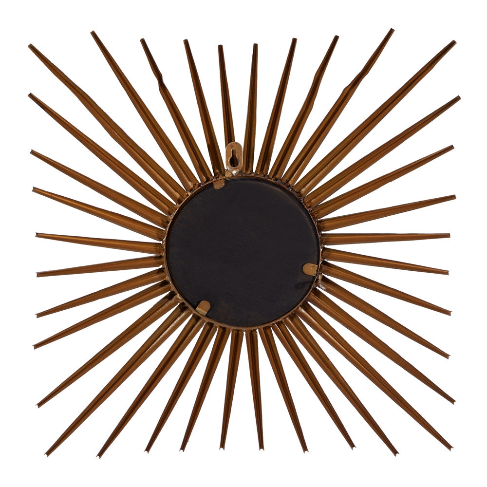 Grayson Lane 16.5-in X 16.5-in Square Gold Framed Wall Mirrors - Set Of 9 4 Grayson Lane 16.5-in X 16.5-in Square Gold Framed Wall Mirrors - Set Of 9 - Image 4