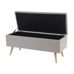 Grayson Lane 18-in X 40-in Modern Grey Storage Bench 9 Grayson Lane 18-in X 40-in Modern Grey Storage Bench -GRAYSON LANE SHOP 330944878 AlternateImage5