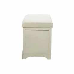 Grayson Lane 20-in X 34-in Industrial White Storage Bench -GRAYSON LANE SHOP 330944884 AlternateImage6