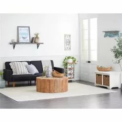 Grayson Lane 20-in X 34-in Industrial White Storage Bench -GRAYSON LANE SHOP 330944884 AlternateImage8