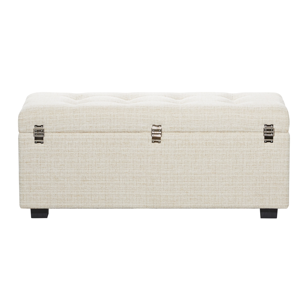 Grayson Lane 17-in X 41-in Industrial Beige Storage Bench - Set Of 3 5 Grayson Lane 17-in X 41-in Industrial Beige Storage Bench - Set Of 3 - Image 5