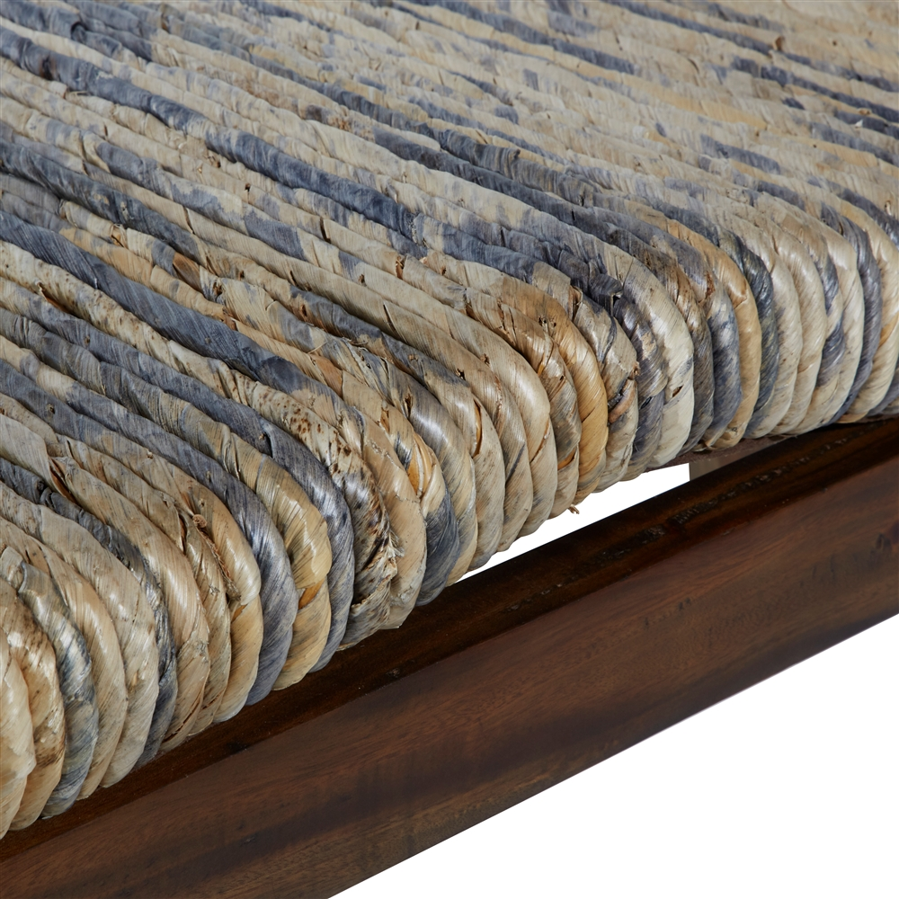 Grayson Lane 18-in X 47-in Industrial Brown Storage Bench 2 Grayson Lane 18-in X 47-in Industrial Brown Storage Bench - Image 2