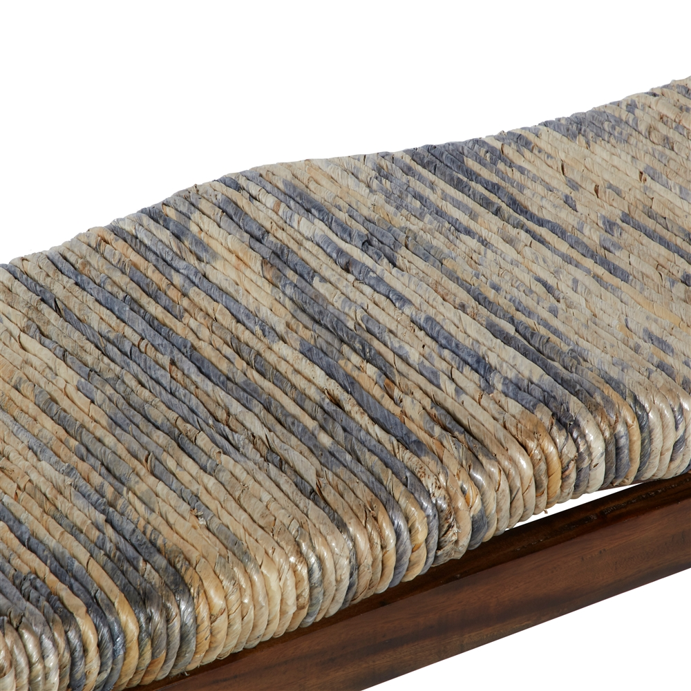 Grayson Lane 18-in X 47-in Industrial Brown Storage Bench 5 Grayson Lane 18-in X 47-in Industrial Brown Storage Bench - Image 5