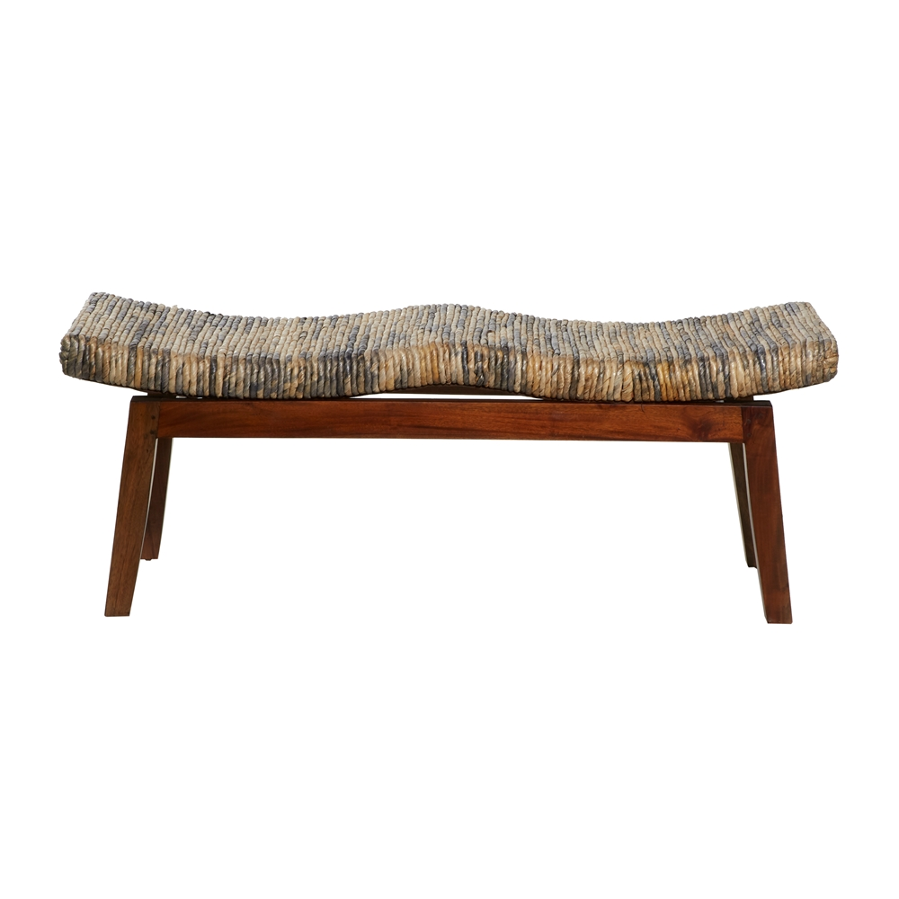 Grayson Lane 18-in X 47-in Industrial Brown Storage Bench 6 Grayson Lane 18-in X 47-in Industrial Brown Storage Bench - Image 6